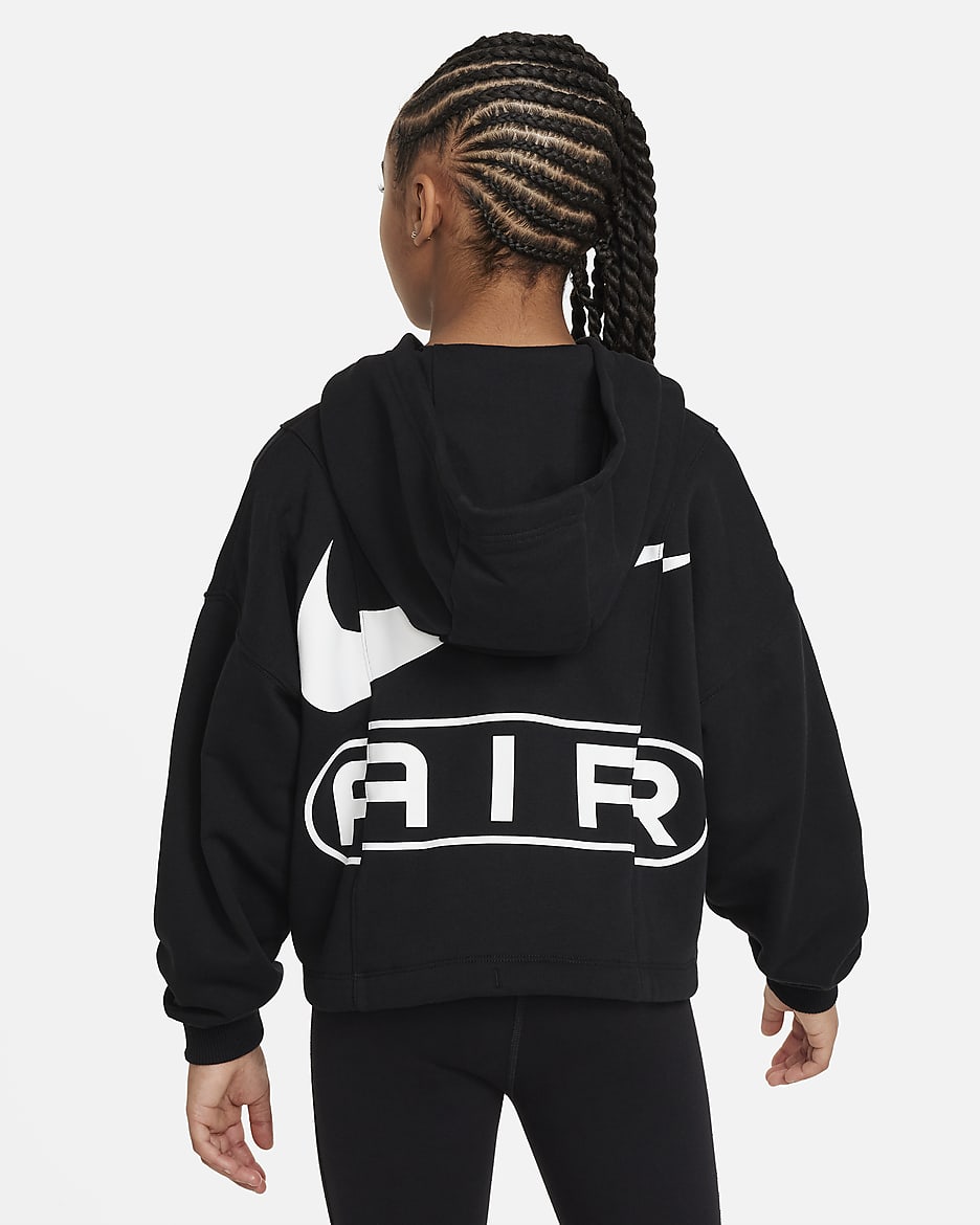 Girls nike zip hoodie best sale